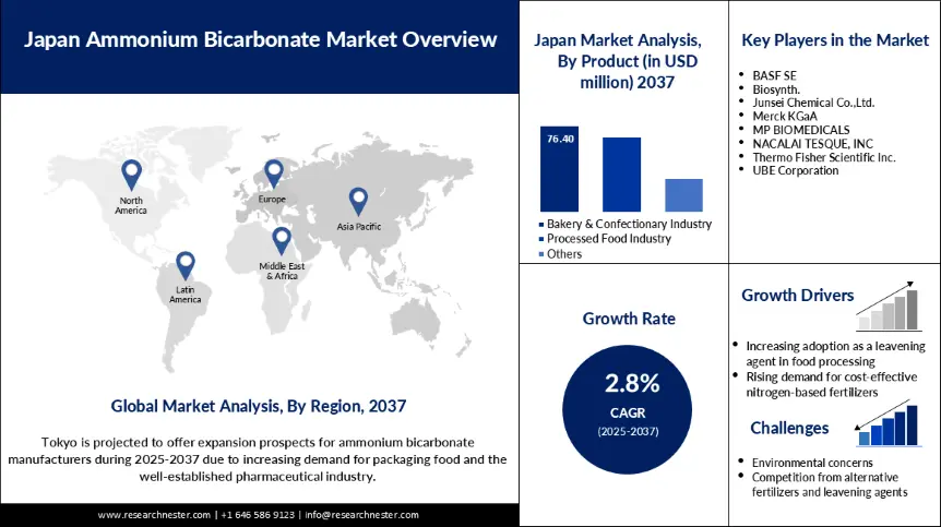 Japan Ammonium Bicarbonate Market overview